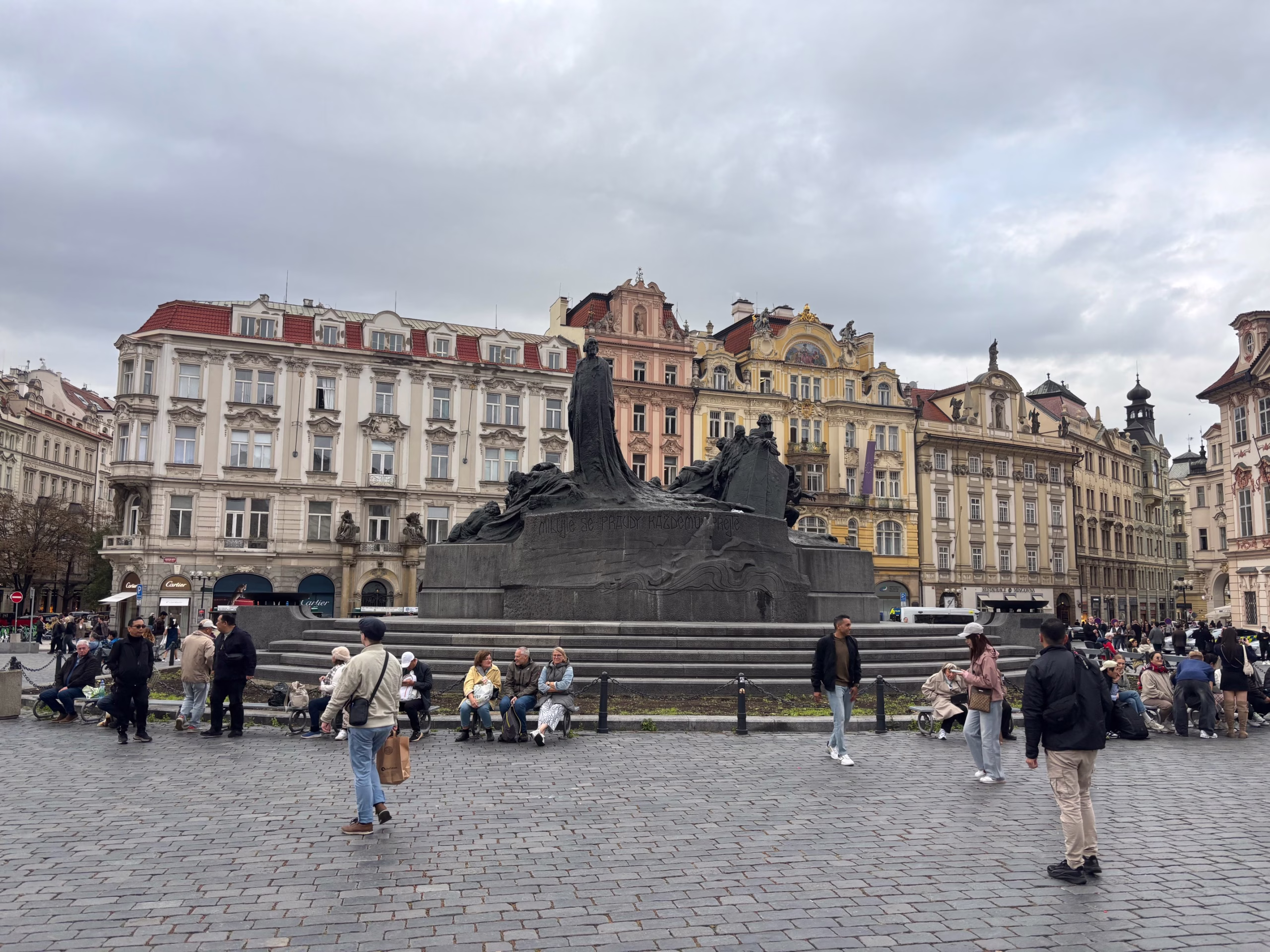 Meeting point: Monument Jan Hus